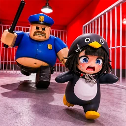 Gugu Gaga Penguin Obby Prison simgesi