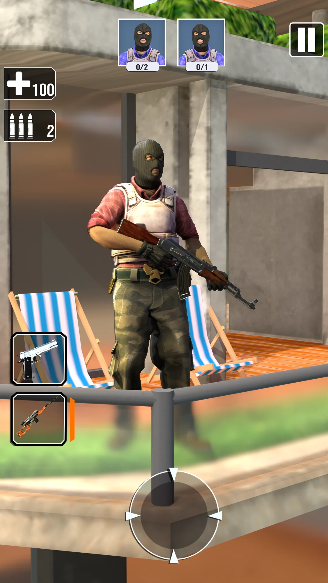 Agent Hitman Gun Shooting Game screenshot