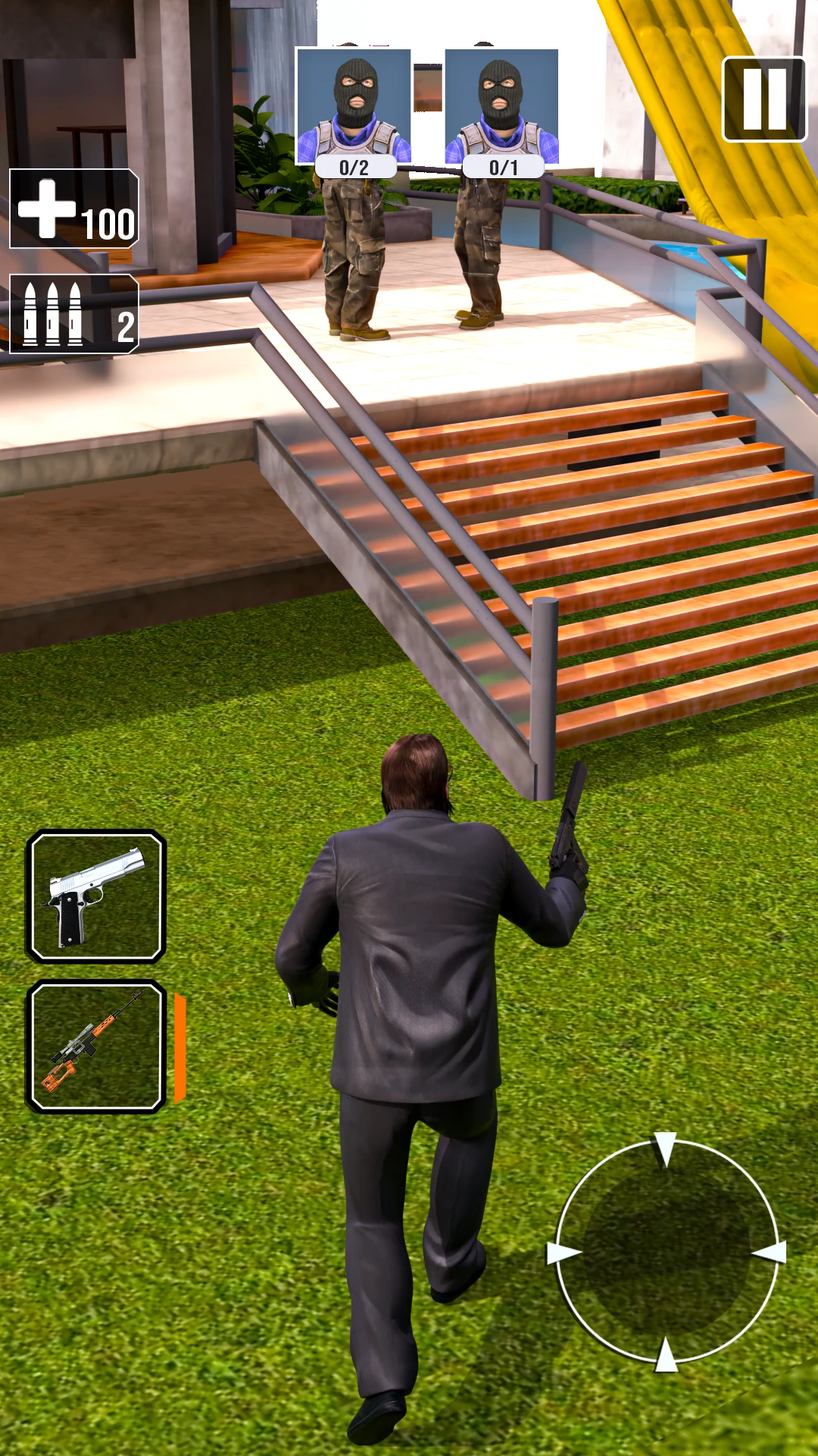 Agent Hitman Gun Shooting Game screenshot
