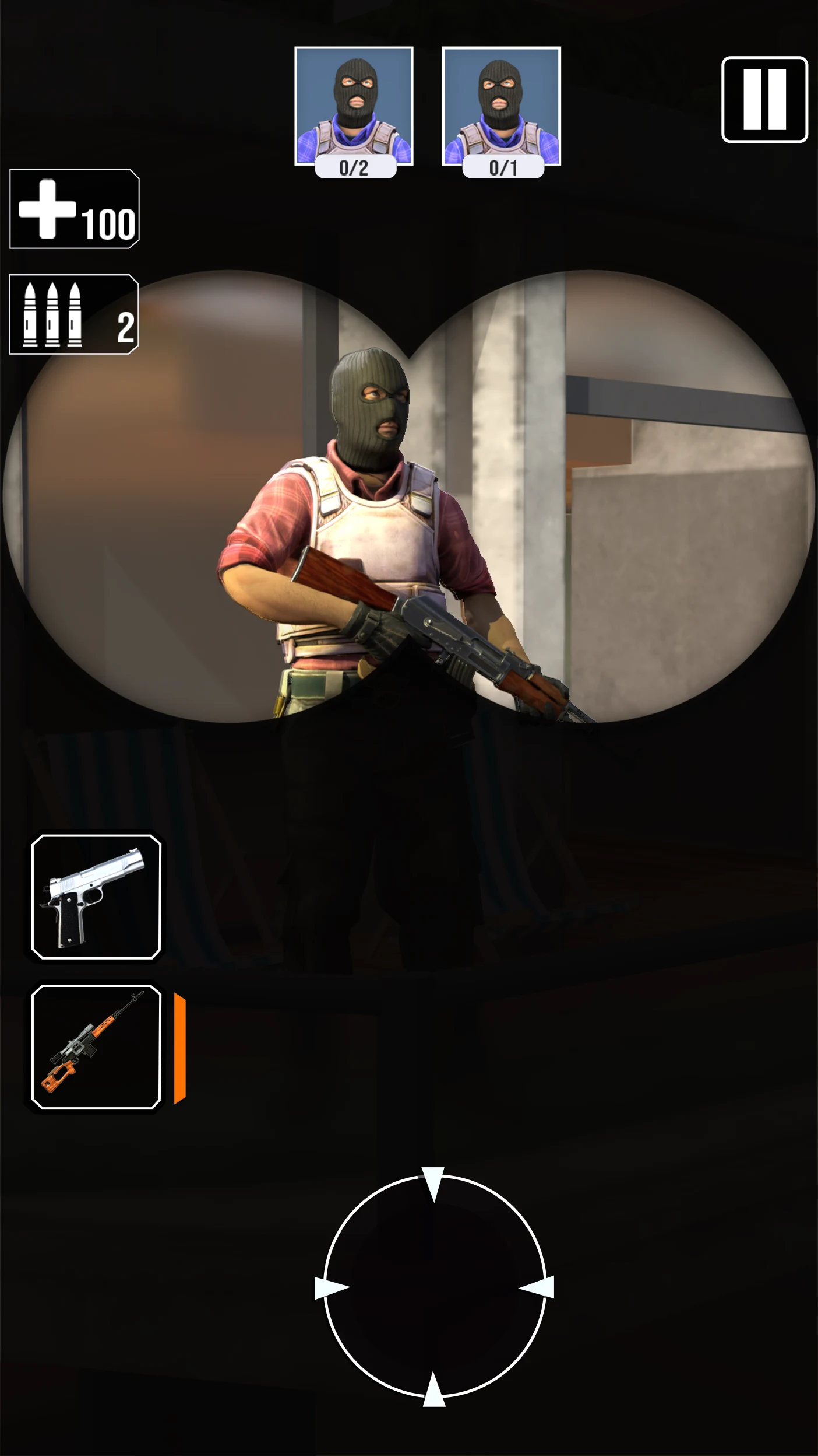 Agent Hitman Gun Shooting Game screenshot